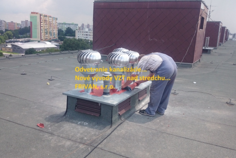 Výmena stúpačiek Výmena stúpačiek