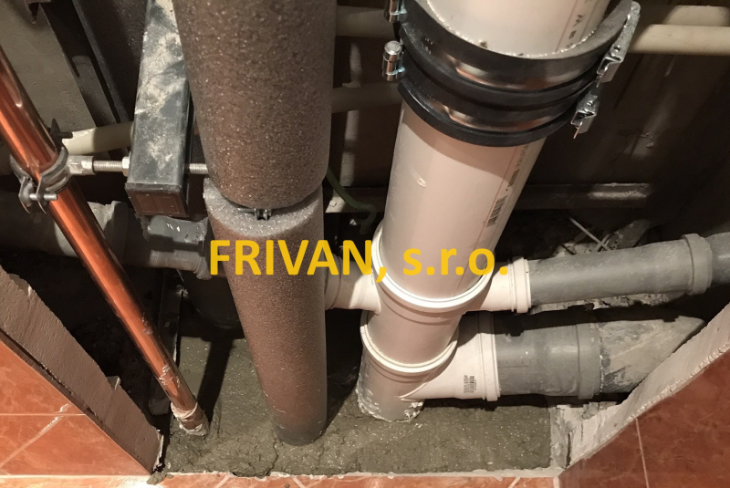 Výmena stúpačiek Výmena stúpačiek