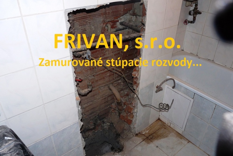 Výmena stúpačiek Výmena stúpačiek