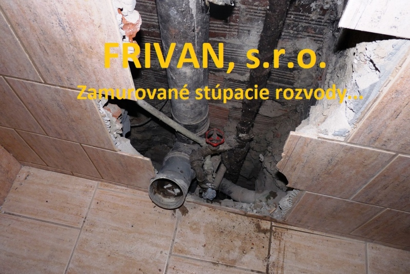 Výmena stúpačiek Výmena stúpačiek