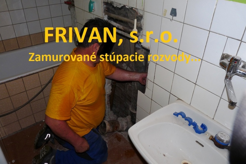 Výmena stúpačiek Výmena stúpačiek