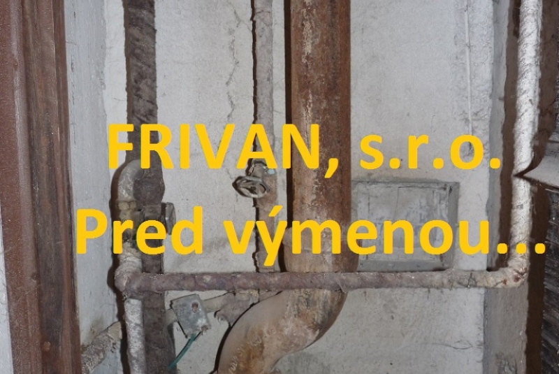 Výmena stúpačiek Výmena stúpačiek