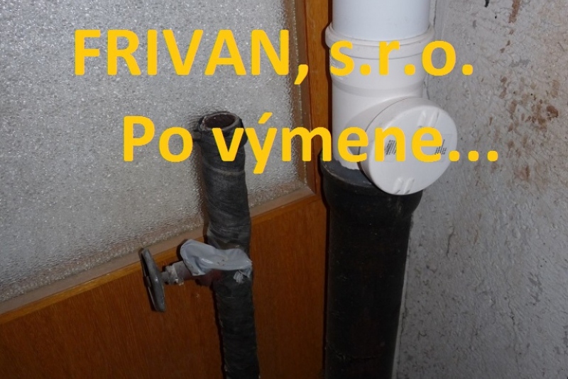 Výmena stúpačiek Výmena stúpačiek